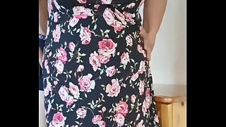 Taking anent put emphasize big Granny panty and her naked ass shows up.