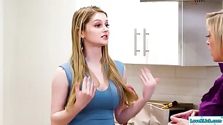 Milf dominated and fucked with a sex bagatelle