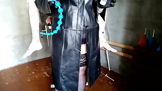 Mistress training exasperation - anal beads